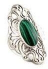 Malachite Stone Ring