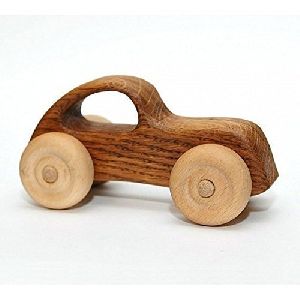 Car Brown Wooden Toys