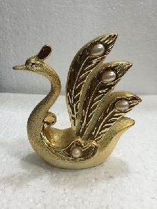 Brass Golden Duck Statue