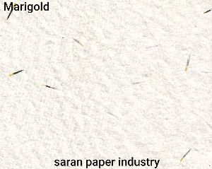 Plantable Seed paper (Marigold)
