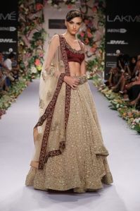 Chanderi Bridal Lehenga