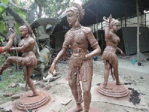 FRP Carved Ajanta Ellora Statue