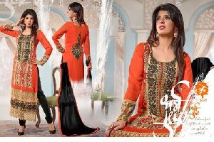 Embroidery Jacquard Salwar Suit