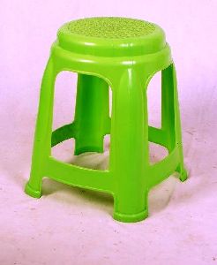 Green Plastic Stool