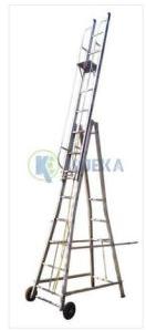 Polymer Wheeled Extension Ladders