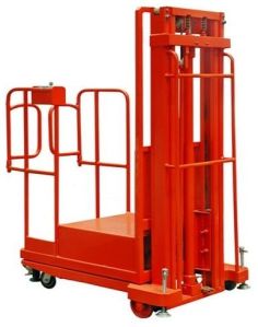 Semi-Electric Order Picker Trucks