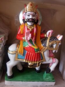 Marble Ramdev Baba Statue