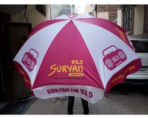 advertising umbrella