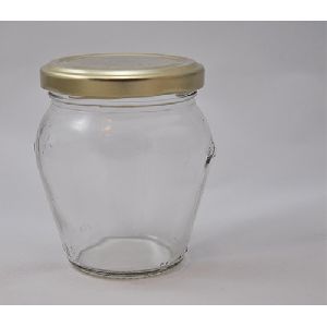 glass storage jar