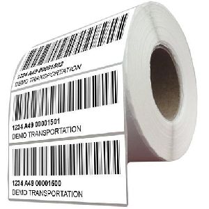 Preprinted Barcode Label