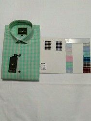 Men Cotton Checks Pattern Shirts