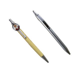 Retractable Metal Barrel Pen