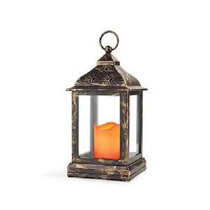 Copper Antique Candle Lantern