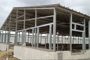 FRP Light Structure Fabrication Shed