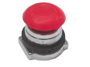 Red Mushroom Actuator Push Button