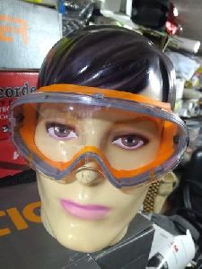 Orange Safety Goggle