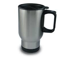 Silver Travel Mug