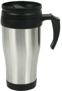 Steel Inside Plastic Travel Mug