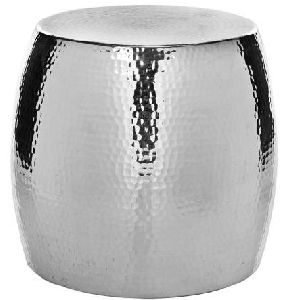 VC-1017 Hammered Aluminium Stool