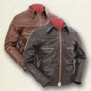 Leather Military Jacket