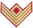 Stripes Badge