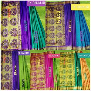 TK-PANKURI PAITHANI SILK SAREE