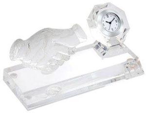 Crystal Table Clock