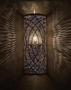 Iron Cylindrical Wall Light