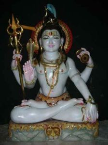 Marble Shiv Statue