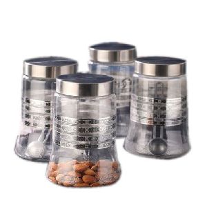 glass storage jar