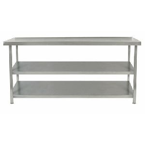 Silver Stainless Steel Table