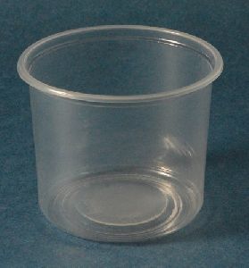 Plastic Round Transparent Container