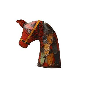 Reclaimed Horse Statue
