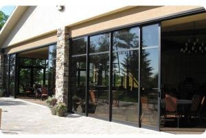 Glass Sliding Entry Door