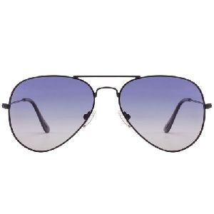 Blue Aviator Sunglasses