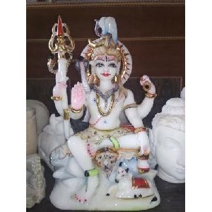 Lord Shiv Marble Statue