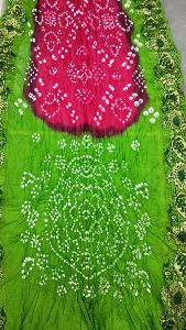 Art Silk Saree rangoli
