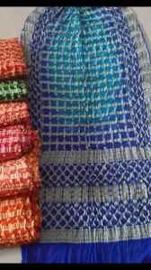 Crepe Bandhani Saree