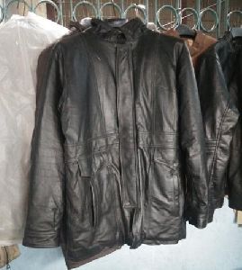 leather racing jacket