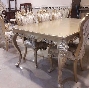 Wooden Designer Dining Table Set