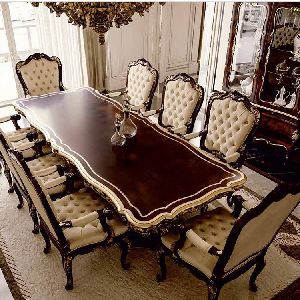 Wooden Designer Dining Table Set