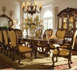Wooden Designer Dining Table Set
