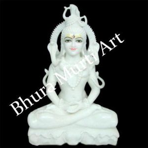 Marble Shiv Statue