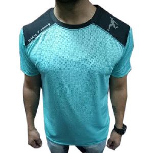 Mens Polyester Sports T-Shirt