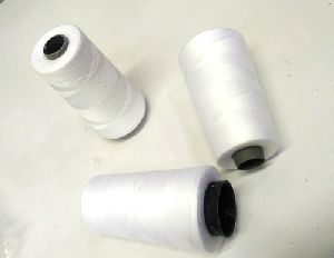 polyester white yarn