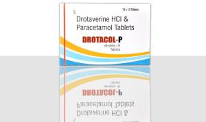 Drotaverine Hydrochloride Paracetamol tablet