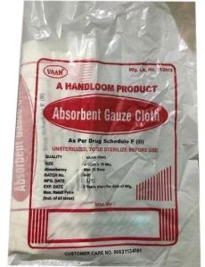 Cotton White Absorbent Gauze Cloth