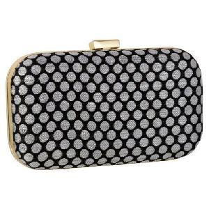 Polka Dot Clutch Bag