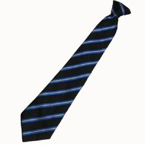 Fabric Striped School Tie