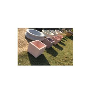 Round GRC Planter